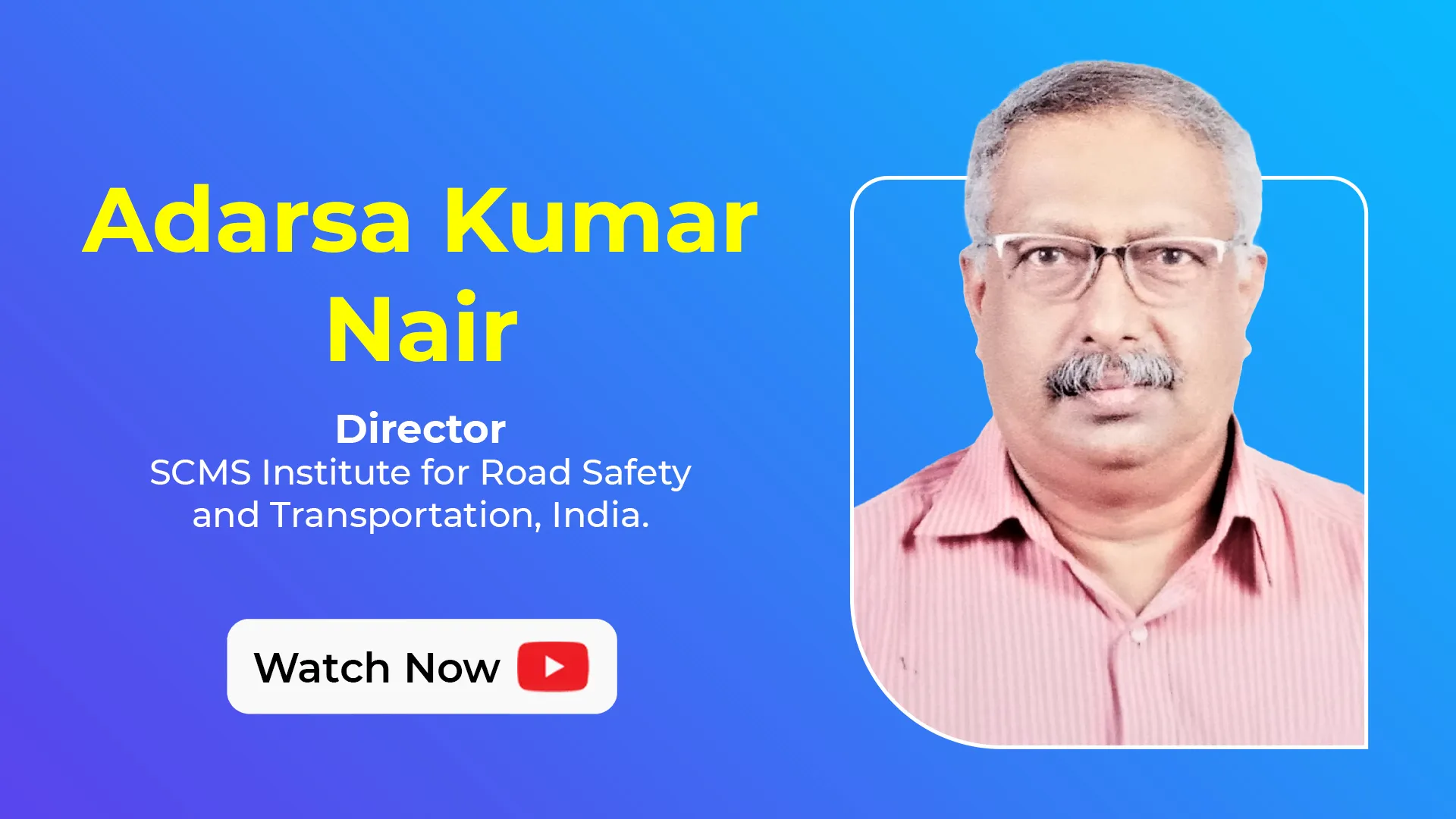 LEAP 2025 Nominee - Adarsa Kumar Nair